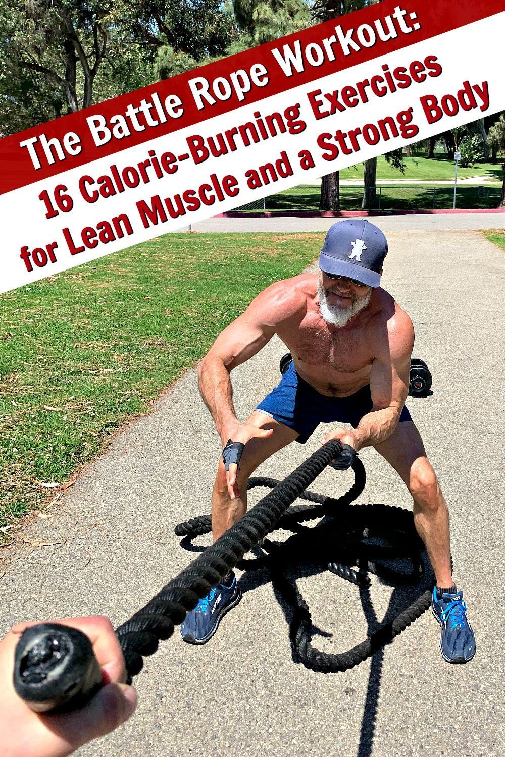 Use the battle rope strategically and you can create a body that is lean, powerful, and well-shaped....