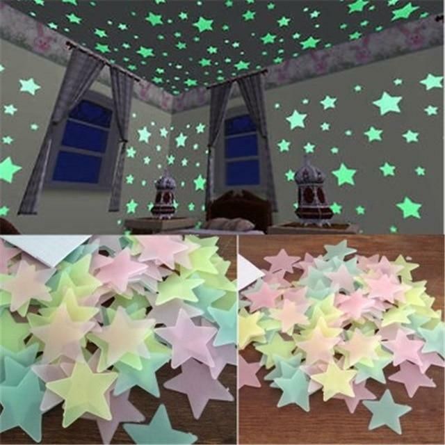 Halloween Scary Luminous 3D Stickers Glow in The Dark Wall Decals Ceiling Decor Halloween Scary Luminous 3D Stickers Glow in The Dark Wall Decals Ceiling Decor