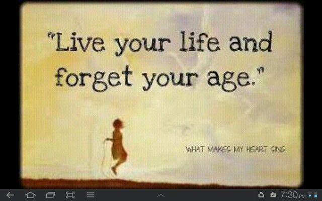 Age is just a number! | Great quotes, Inspirational quotes, Quotes to