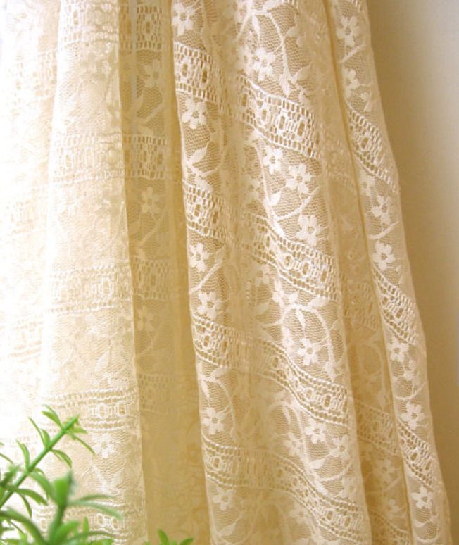 Tissu en coton rayonne dentelle fleur retro cremé shabby couture ... Tissu en coton rayonne dentelle fleur retro cremé shabby couture ...