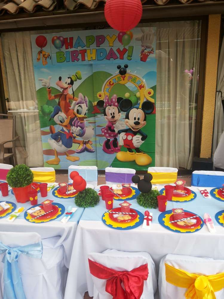mickey mouse clubhouse birthday party ideas mickey mouse party