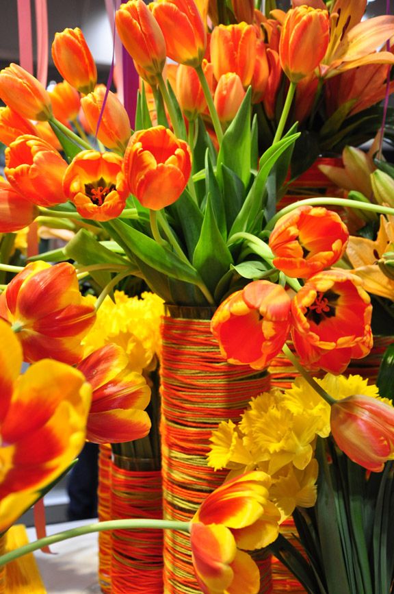 Pin on Orange Bouquets/Flower Arrangements