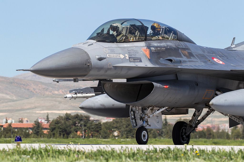 Tuaf F 16d 192 Filo 91 0022 Fighter Jets Fighter Warplane
