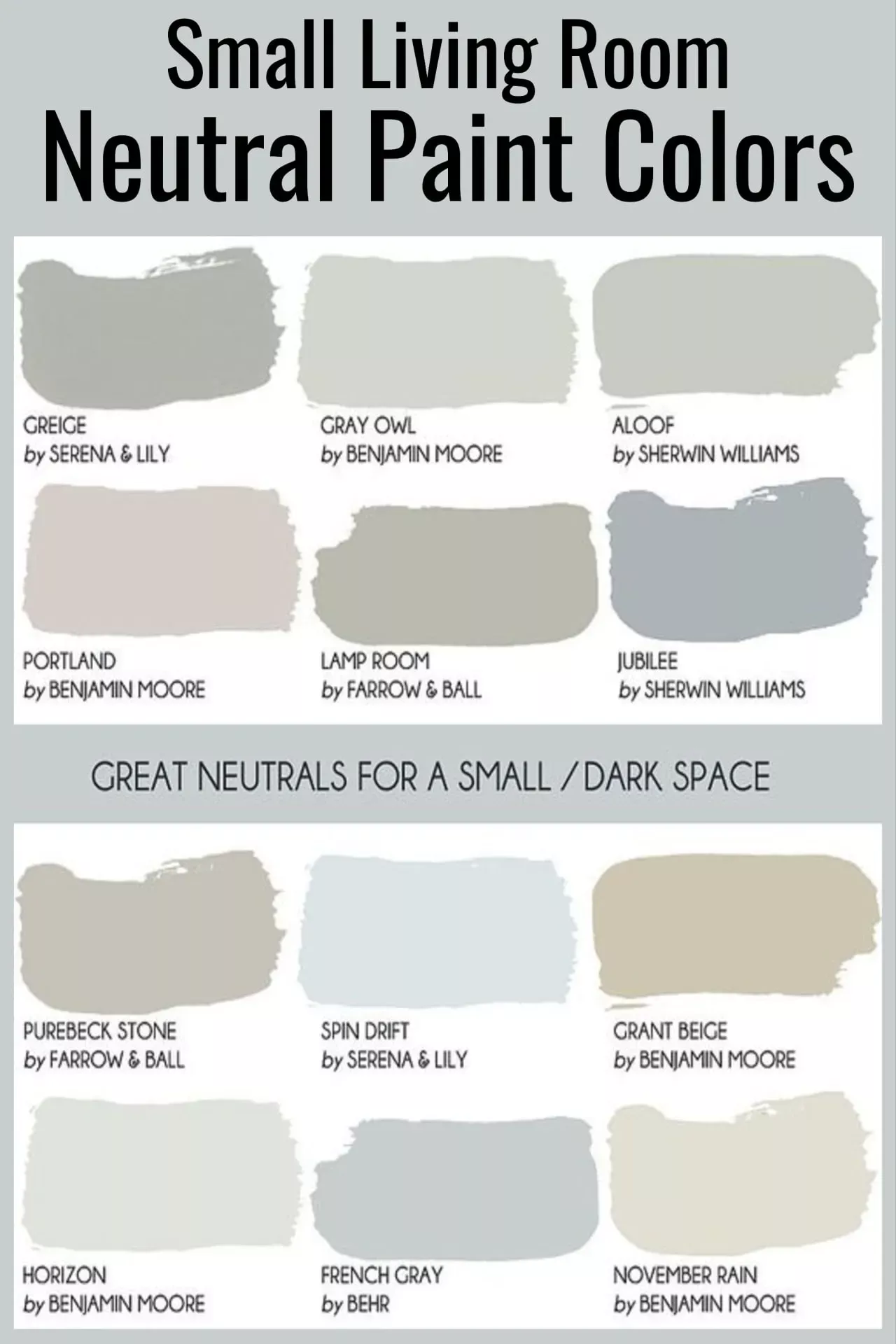 Neutral Living Room Paint Color, Cozy Neutral Living Room, Dark Grey Living Room, Neutral Paint, Paint Colors For Home, White Living, Neutral Room, Modern Living, Cozy Grey Bedroom