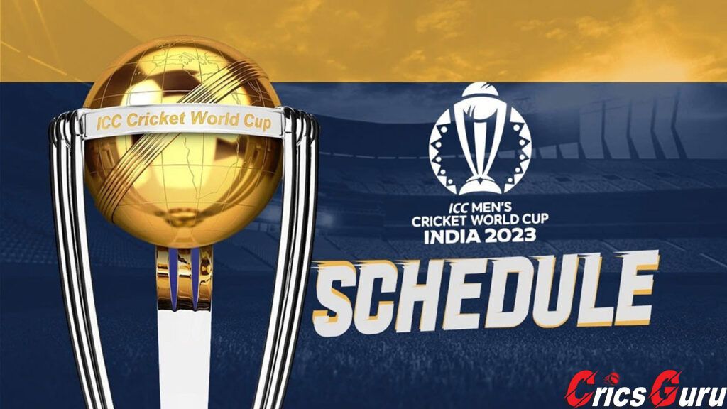 ICC Cricket World Cup 2023 Schedule, Teams