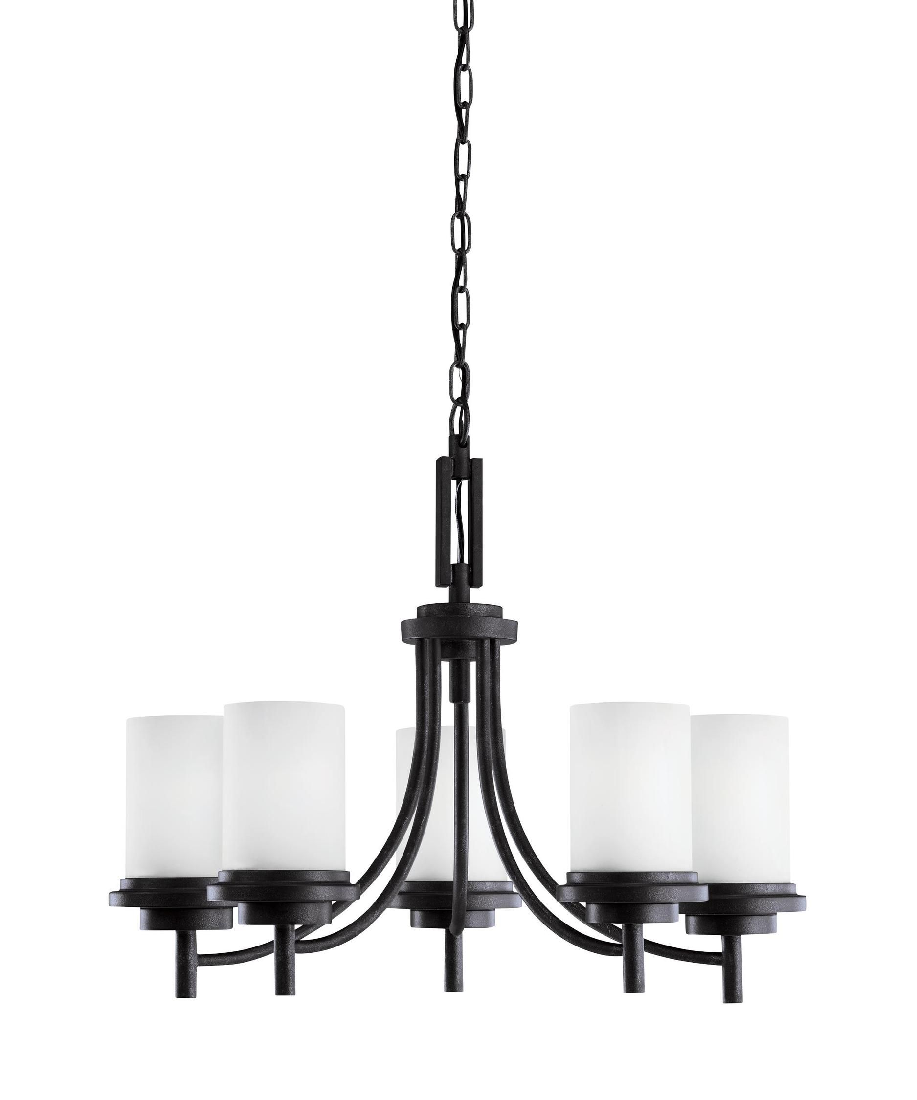 winnetka 25 inch 5 light led chandelier by sea gull winnetka lighting
