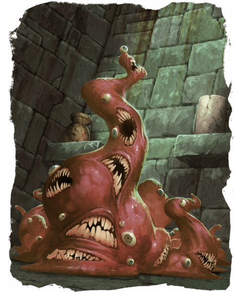 Deep Dive The Gibbering Mouther — Dump Stat Adventures Portal art