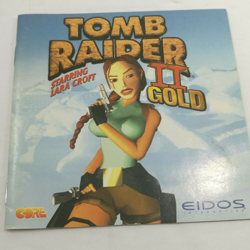 Pc Tomb Raider 2 Starring Lara Croft Manual Ebay Lara Croft Tomb Raider Tomb