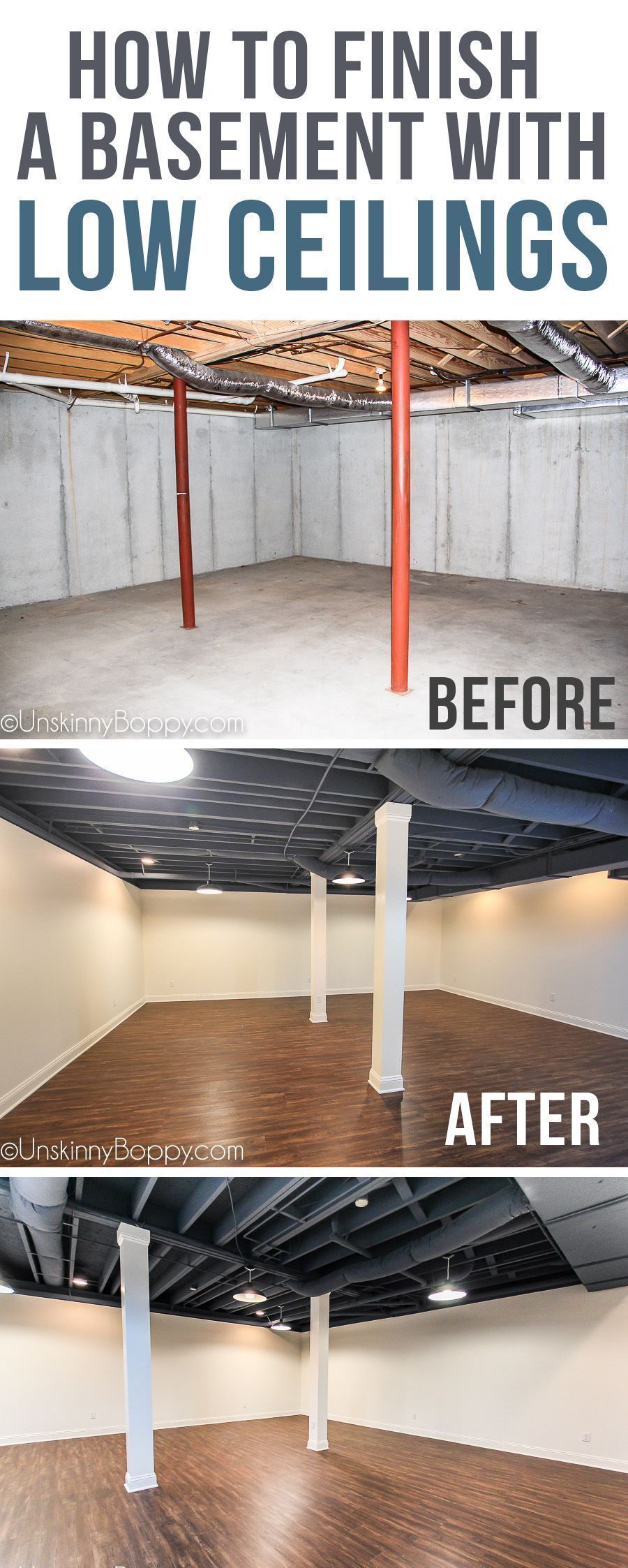 Amazing Unfinished Basement Ideas You Should Try Tags Ideas On A Budget How To Make An Unfinished Basement Livable Ceiling Wall Covering Est Way Finish