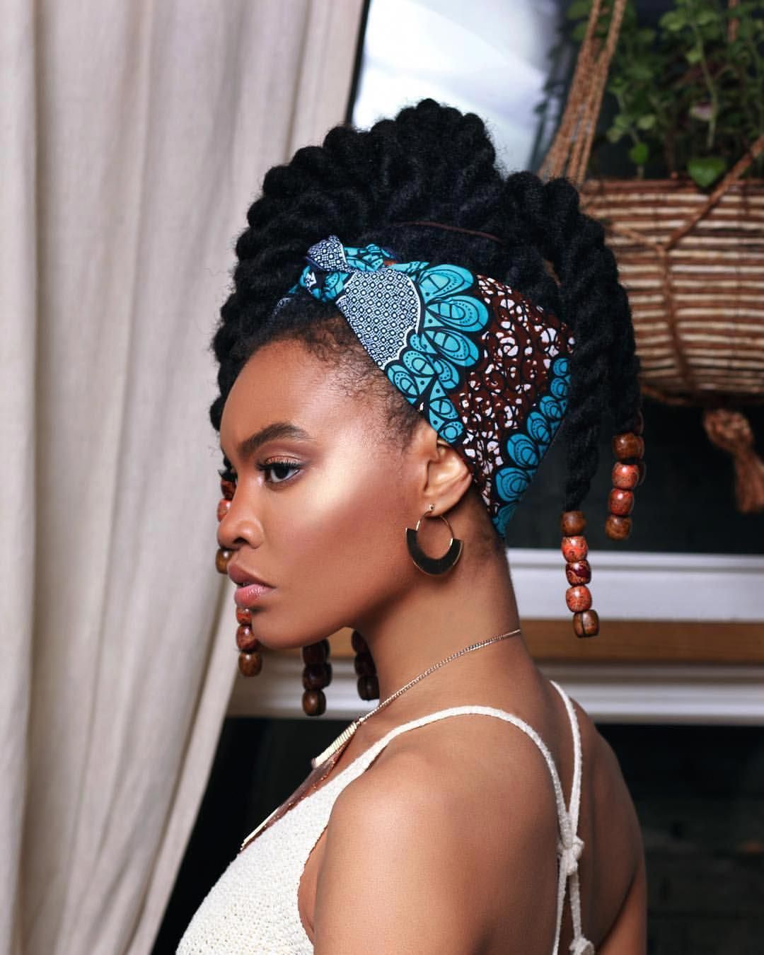 How To Wear A Bandana Scarf In Your Hair Red White Denim Double French Braids French Braid Ponytail Short Hair Styles