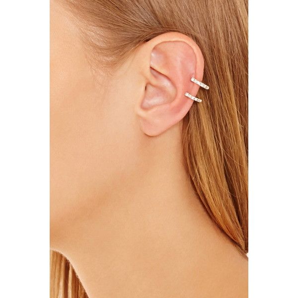 Forever 21 Rhinestone Ear Cuff Set 5 90 Liked On Polyvore Forever 21 Rhinestone Ear Cuff Set 5 90 Liked On Polyvore Featuring Jewelry Earrings Chain Chains