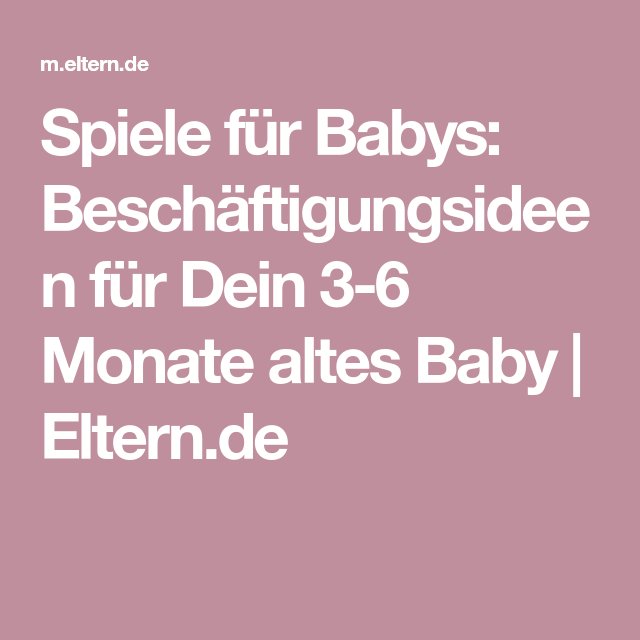 Spiele 6 Monate Spiele 6 Monate