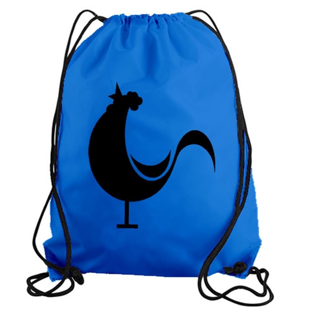 Drawstring Backpack Farm Animals Gym Bag
