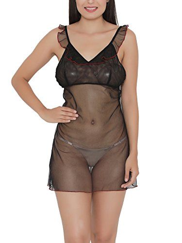 Clovia Women's Sheer Babydoll with Designer Neckline Check more at https://blogs.technocratic.in/clovia-womens-sheer-babydoll-with-designer-neckline/ Baby Dolls, Buyers, Bodysuit, Neckline, Inside, Check, Women's Top, Tops, Design
