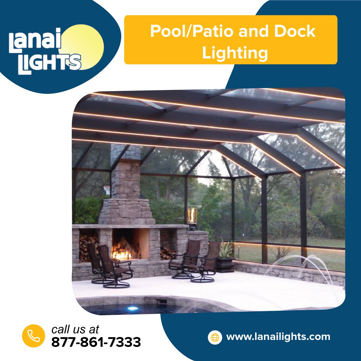 BRILLIANT LIGHTING FOR YOUR POOL! • Solid-state technology with no internal filament • The lens can be rotated 180° to provide wide or narrow beam pattern • Superior reflector design creates the more uniform light distribution ☎️TOLL FREE 877-861-7333 ☎️Tampa Bay / Lakeland Area 813-437-4446 ☎️Orlando Area 407-988-0479 ☎️Fort Myers / Naples Area 239-208-0306 ☎️Port Charlotte / Bradenton 941-787-5568 ☎️Palm Beach / East Coast 954-716-8699 Elegant Lighting, Lighting Design, Pool Enclosures, Port Charlotte, Fort Myers, Exterior Lighting, Lanai, Lakeland, Landscape Lighting
