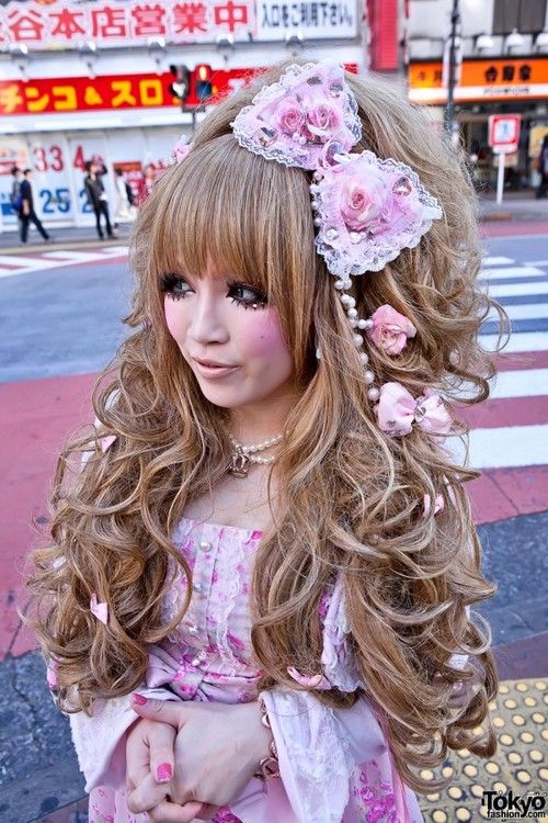 Image Gyaru Fashion Hime Gyaru Gyaru Makeup Gyaru Harajuku Cosplay Gyaru Hair Clothes