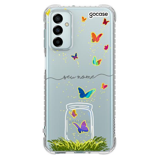 Esta capa para Samsung Galaxy M23 é feita com TPU de alta qualidade e impressão impecável. Ele garante a proteção do seu dispositivo contra impactos, arranhões e poeira. A capa é fina e leve, e também possui bordas de borracha para proteger sua tela. O mais incrível da sua nova Gocase é que você também pode personalizá-la com seu nome ou foto e torná-la exclusiva como você. É um acessório para o seu celular que oferece proteção e está na moda ao mesmo tempo. Existem mais de 1000 designs para voc Smartphone, Galaxies, Samsung Galaxy, Phone Cases, Products, Jars, Weather, I Will Protect You, Gadget