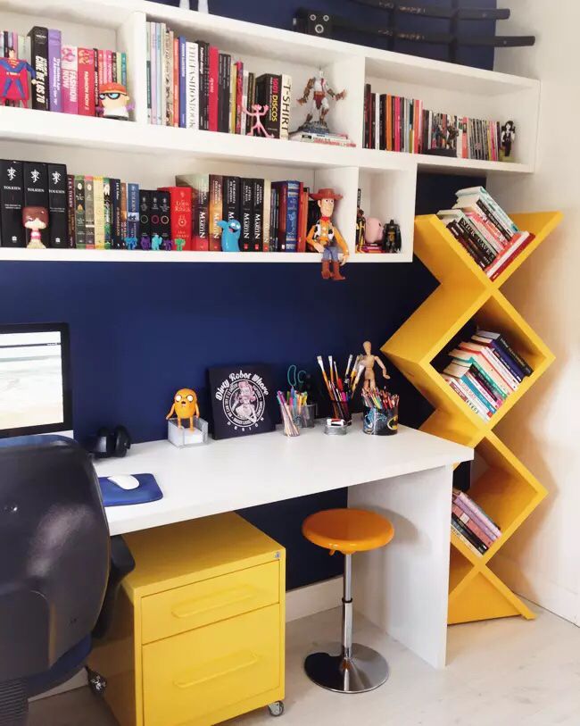 yellow office decor pink gold yellow shelving home office design house design cade could use this space bedroom in 2018 pinterest yellow office decor pink gold yellow shelving home office design house design cade could use this space bedroom in 2018 pinterest