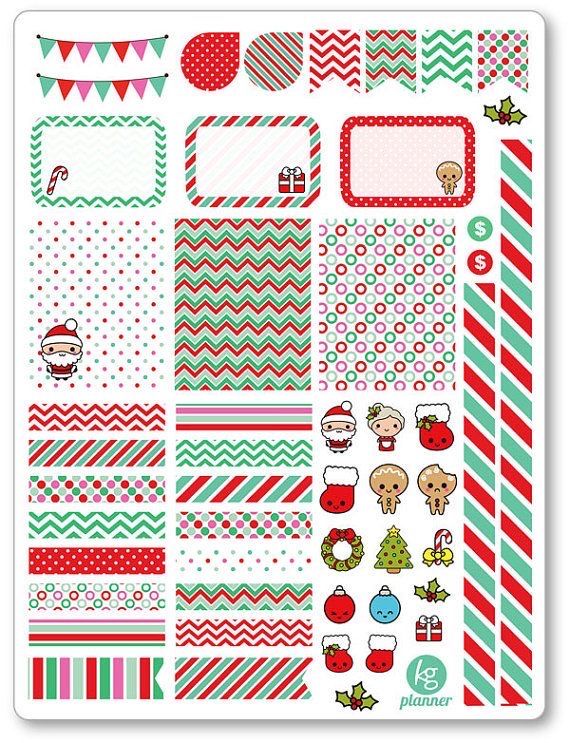 Free christmas planner printables Artofit
