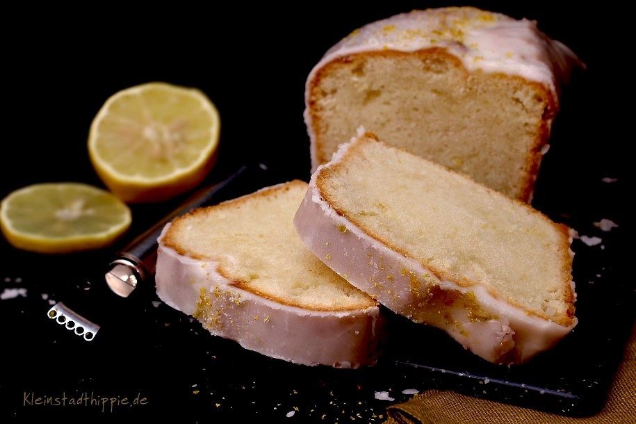 Zitronenkuchen vegan Veganes Kuchenrezept von Kleinstadthippie