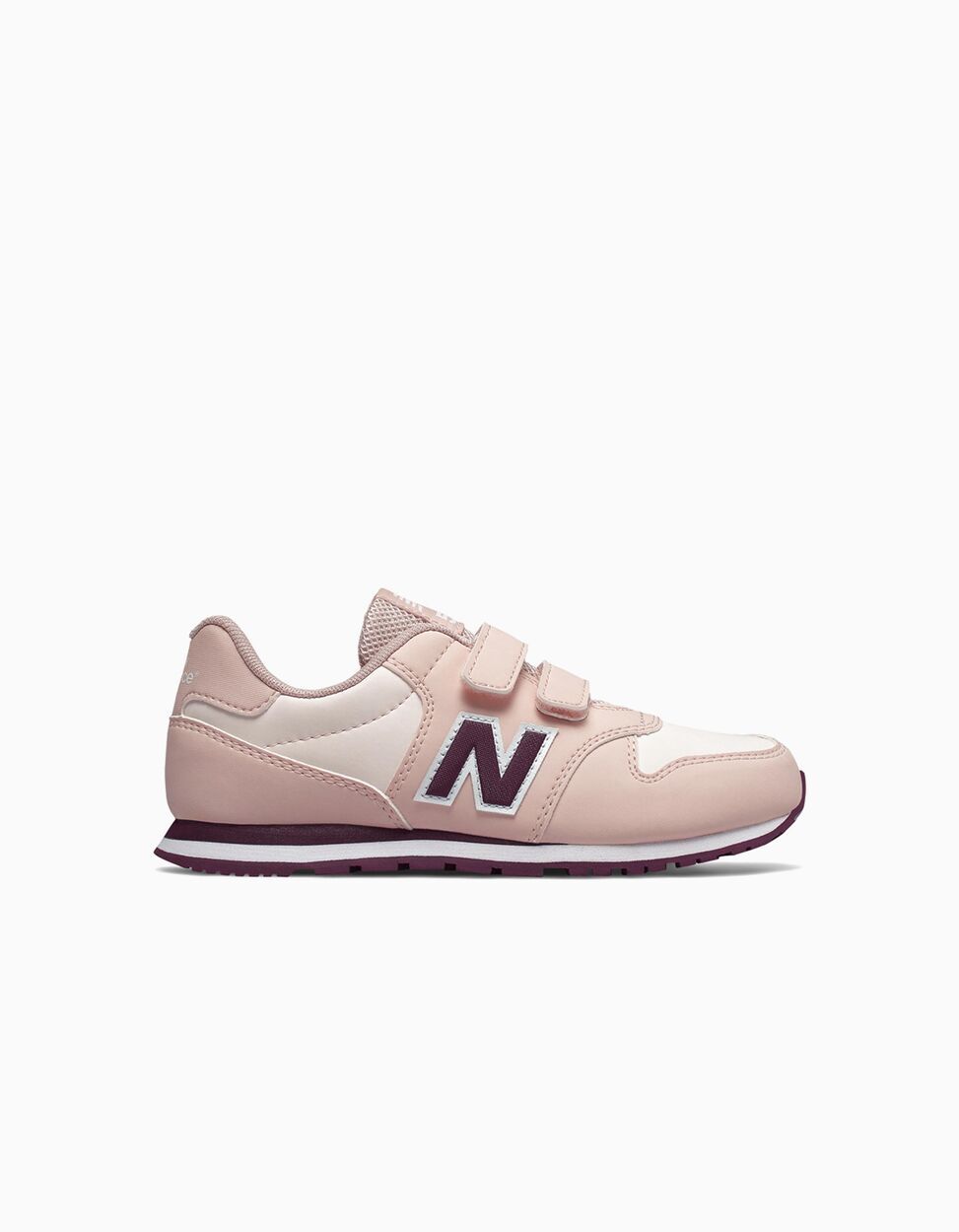 new balance 500 rosa e branco