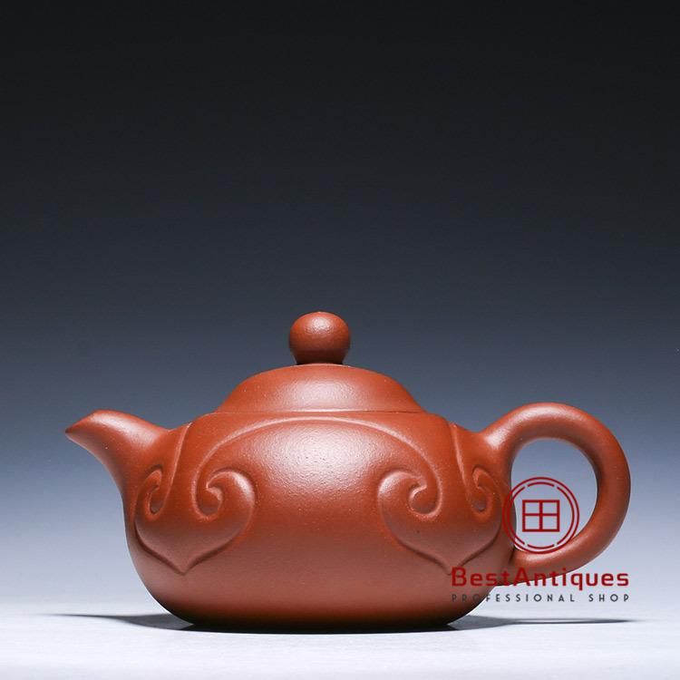 Yixing Zisha Teapot Purple Clay Teapots Handmade Dahongpao Meirenjian 215cc In 2020 Tea Pots Clay Teapots Yixing