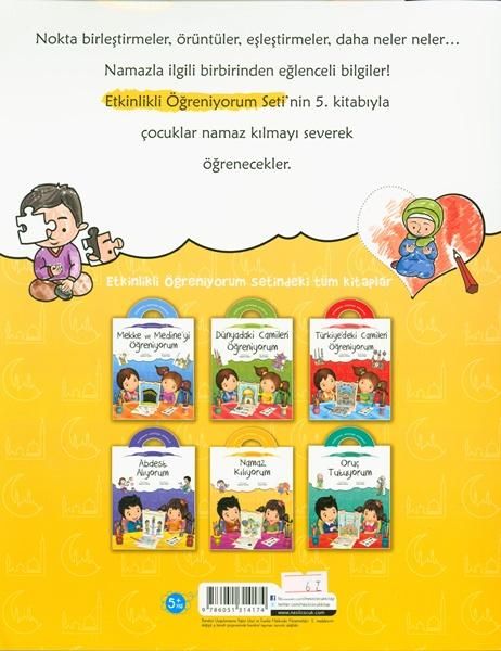 Nokta birleştirmeler, örüntüler, eşleştirmeler, daha neler neler...Namazla ilgili birbirinden eğlenceli bilgiler!Etkinlikli Öğreniyorum Seti'nin 5. kitabıylaçocuklar namaz kılmayı severeköğrenecekler. Kitap Detaylari Yayinevi: Nesil Cocuk Yayinlari Sayfa Sayisi:32 Kapak Turu: Ince Kapak Boyutlari:29x24 cm Baski Yili: Baski Sayisi: Magnets, Books, Products, Libros, Book, Book Illustrations, Gadget, Libri