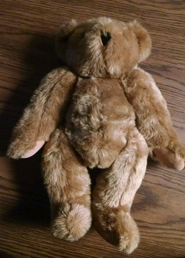 The Vermont Teddy Bear Company Authentic Jointed Bear 16 Light Brown Vermont Teddy Bears
