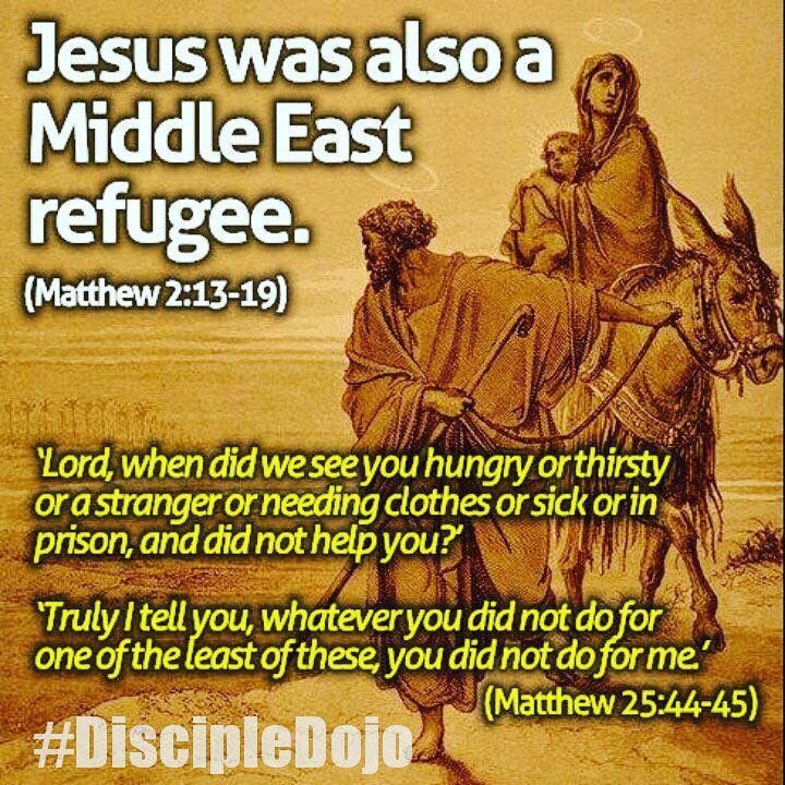 Pin by J Hiker Llama on Memes, etc. | Words of jesus, Jesus, Refugee