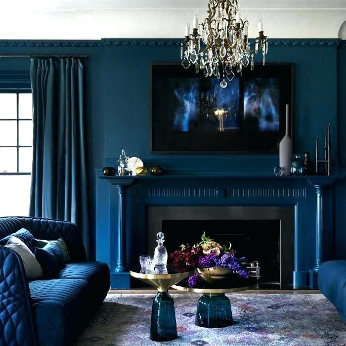 Dark Grey Royal Blue Living Room Google Search Blue Living Room Dark Living Rooms Blue Rooms