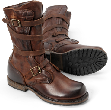 Got It Jennifer Tanker Boot Fastened With Straps And Buckles Instead Of Traditional Laces The Original Tanker Boots Were Desi Tanker Boots Boots Boots Men