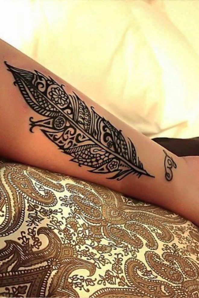 50 Tatouages De Plumes Tout En Délicatesse Tatouages