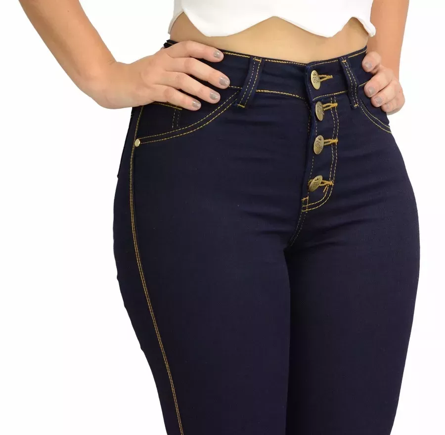 calça jeans feminina hot pants c/ lycra cintura alta ref:100 | Calça jeans cintura alta, Jeans cintura alta, Calça