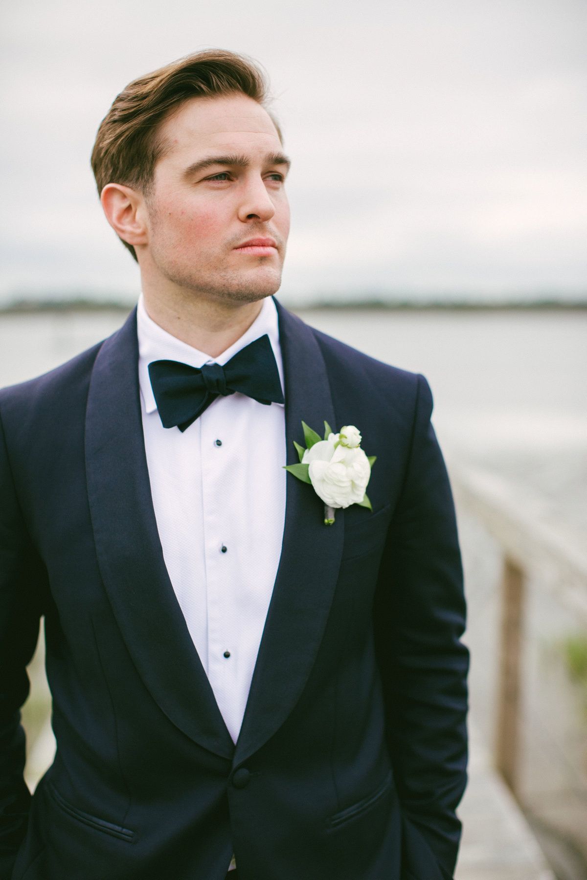 Groom portrait inspiration from a Lowndes Grove Wedding | Wedding