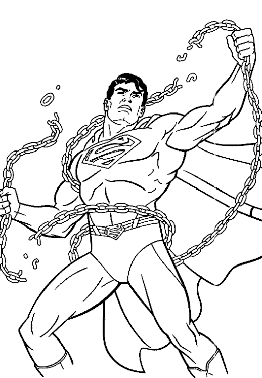 Unchained Superman Coloring Pages Free Printable Download Printable Super Heroes Coloring Pag Superhero Coloring Superman Coloring Pages Cartoon Coloring Pages
