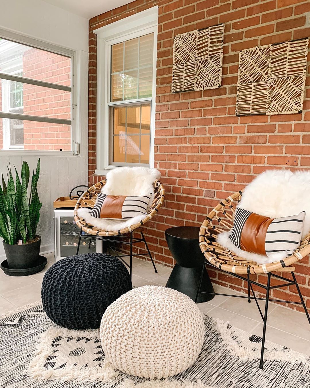 mid-century modern interior