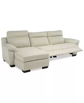 Furniture Julius Ii Leather Power Reclining Sectional Sofa Collection With Headrests And Usb Created For Macy S Reviews Artofit Furniture Julius Ii Leather Power, Felyx Fabric Power Reclining Sectional Sofa Collection
