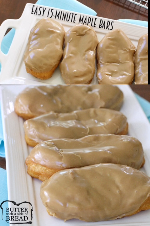 Easy 15-Minute Maple Bar recipe Easy 15-Minute Maple Bar recipe