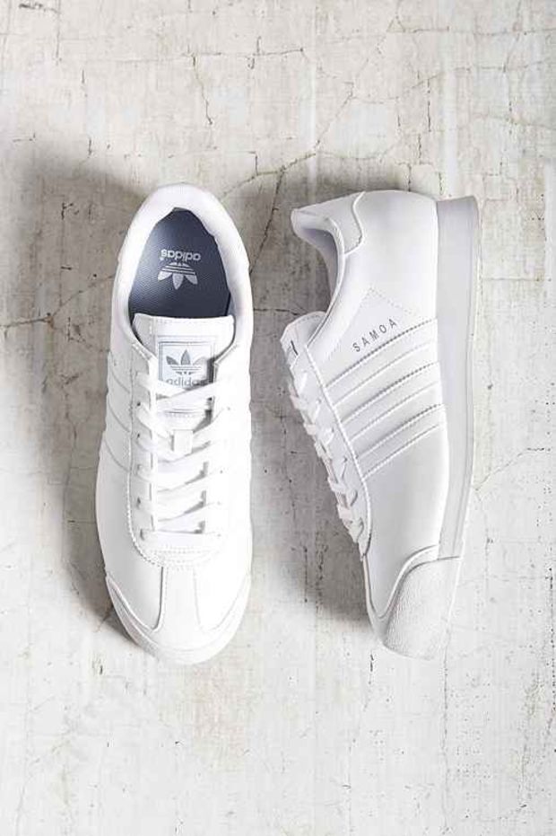 Adidas Originals Somoa Monochromatic Sneaker White W Ayakkabilar Kadin Canta