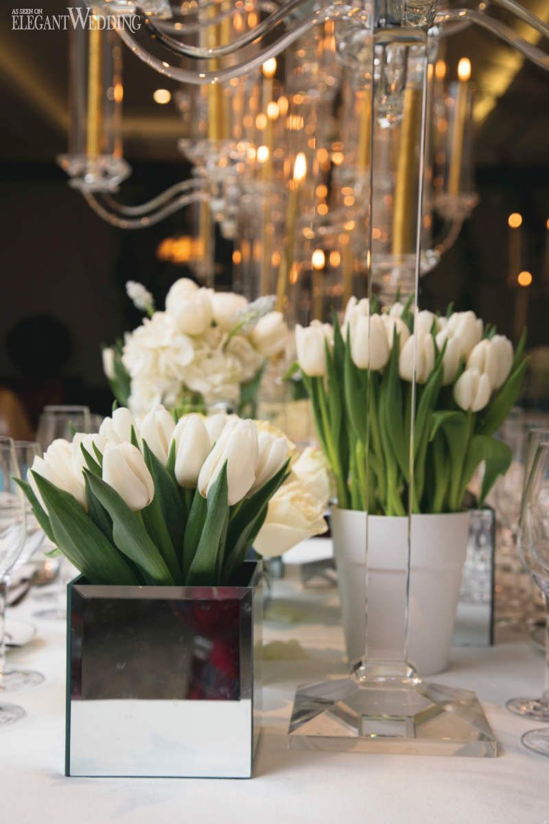 An Opulent Wedding with Tulips ElegantWedding.ca Opulent wedding