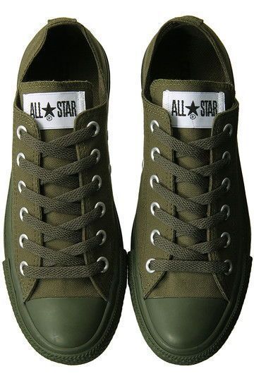 olive green converse shoes