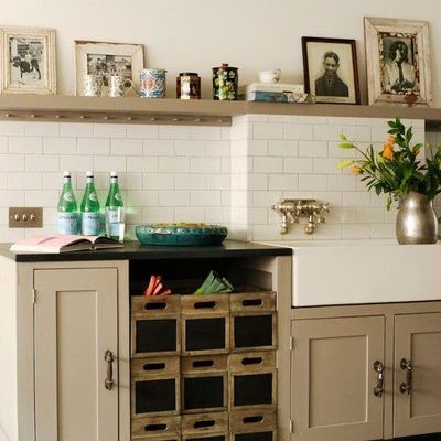 Kitchen Greige Taupe Putty Mushroom Color Cabinets European Style Kitchen Greige Taupe Putty Mushroom Color Cabinets European
