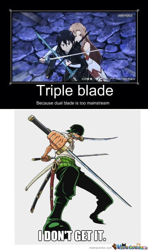 Sword Art Online Online Art All Anime Manga Anime Anime Stuff Sao Memes Otaku Meme One
