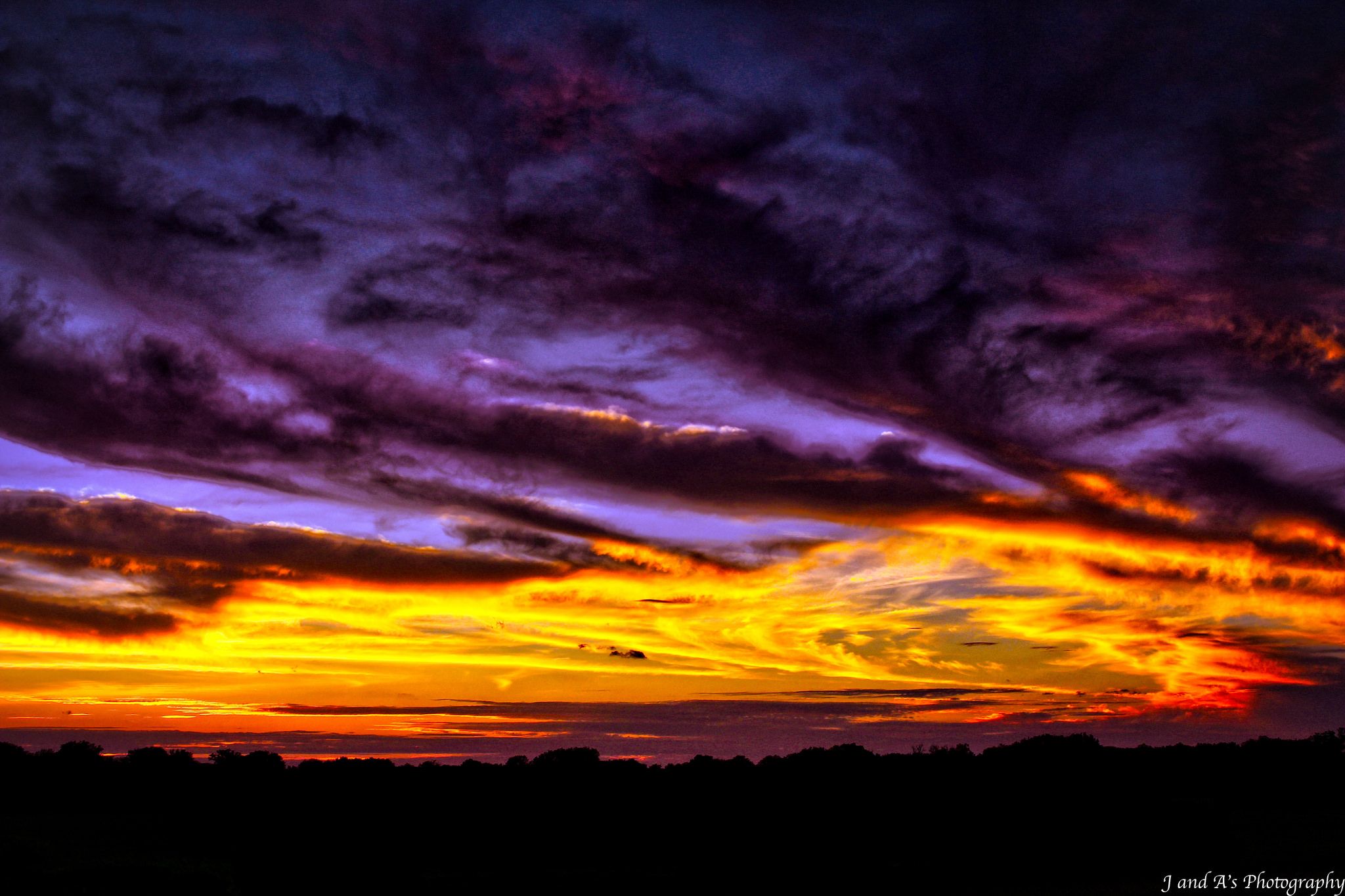 August sunset Sunset, Photography, Clouds