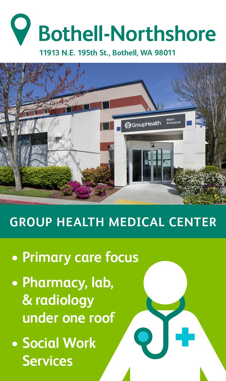 The Group Health Northshore Medical Center in Bothell The Group Health Northshore Medical Center in Bothell
