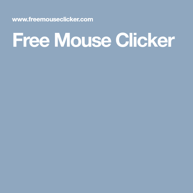 how to use free mouse clicker how to use free mouse clicker