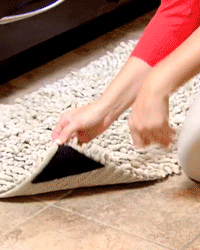Are you tired of fixing and aligning your rugs and carpets every time they keep on sliding and moving? Worry no more as we introduce you the HANDY STICK-ON RUG GRIPPERS.
Handy Stick-On Rug Grippers are ADHESIVE PAD that is SPECIALLY DESIGNED to FIRMLY SECURE your RUGS and CARPETS SMOOTHLY IN PLACE. It is made of HIGH-QUALITY and ECO-FRIENDLY PU GEL.
Making it SUPER STURDY and DURABLE. It is TRACELESS and it LEAVES NO RESIDUE on the FLOOR and on the FABRIC. Rugs And Carpet, Carpets, How To Introduce Yourself, Make It Yourself, Pretty Art, Crockery, Tired, Adhesive, Moving