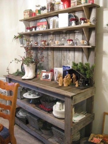 Rustic Hutch