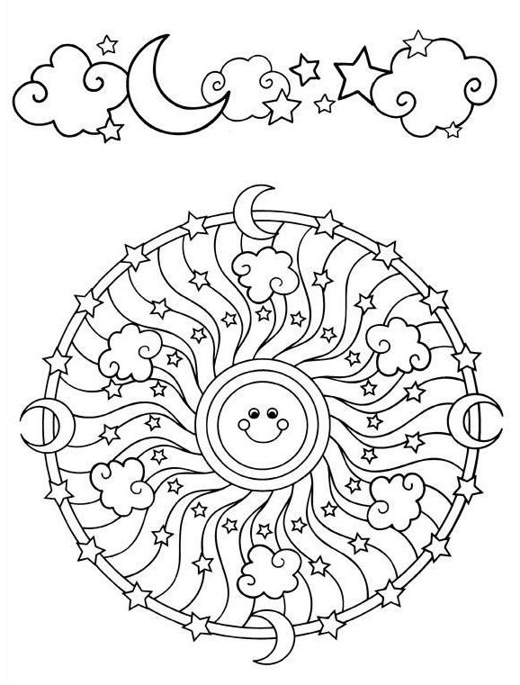 Mandala Zomerzon Mandala Kleurplaten Kleurplaten Mandala Zomerzon Mandala Kleurplaten Kleurplaten