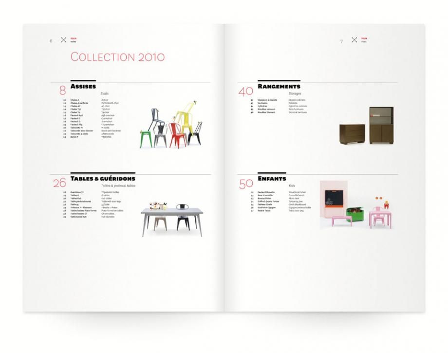 Tolix Catalogue General Booklet Design Catalogue Layout Design Print Layout